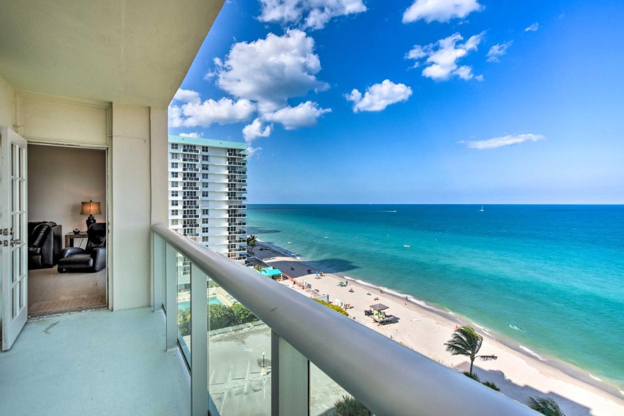 Hollywood Beachfront Condo With Resort Amenities! Exterior foto